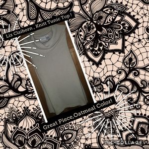 Liz Claiborn,Tunic sweater